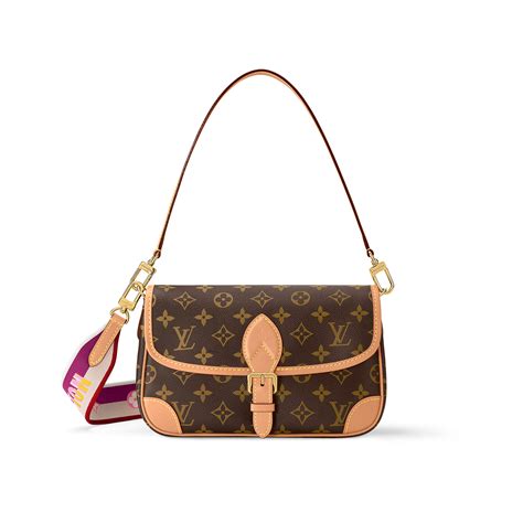 louis vuitton กระเป๋ารุ่น diane monogram แคนวาส